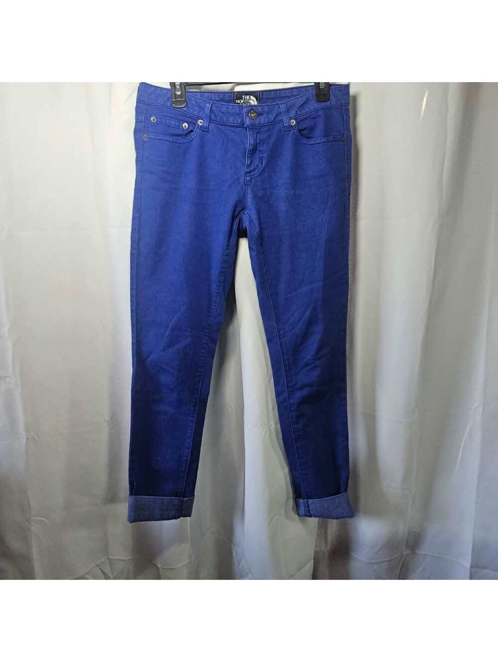 The North Face Blue Corduroy Skinny Pants Size 6